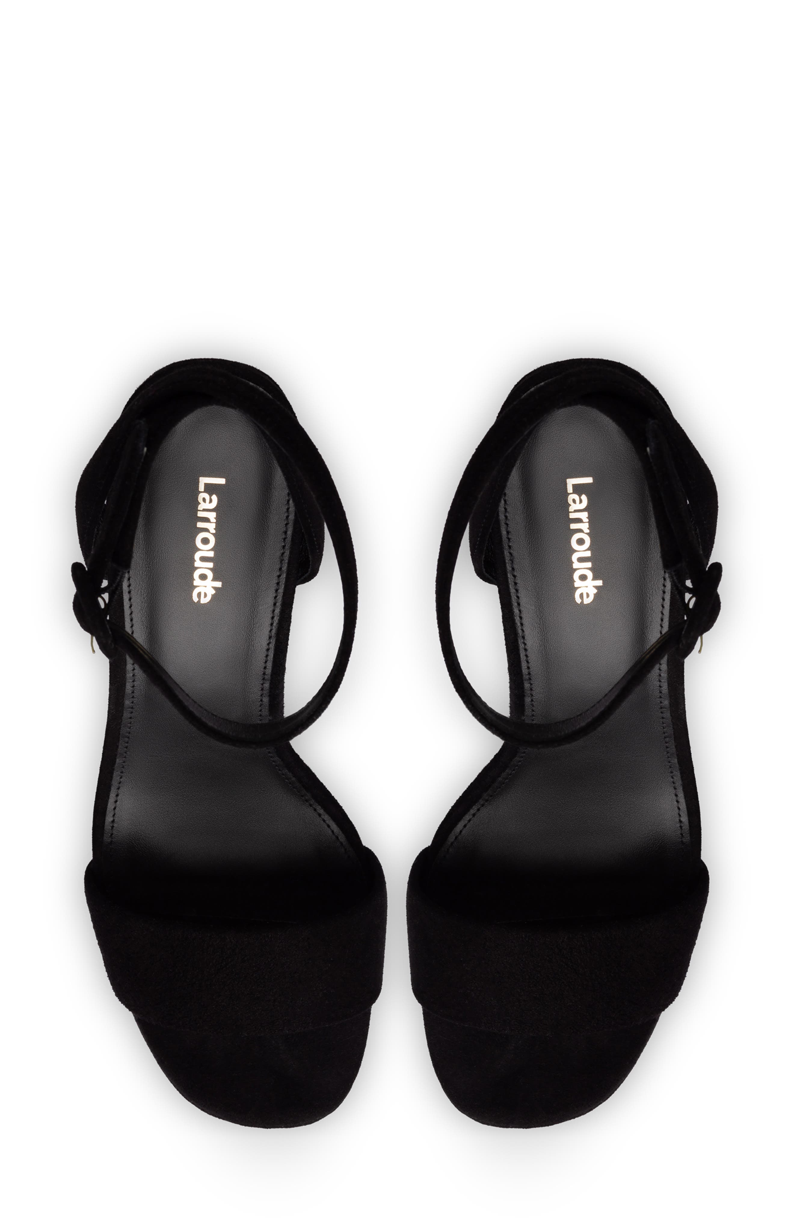 Larroudé Dolly Ankle Strap Platform Sandal, Alternate, color, 