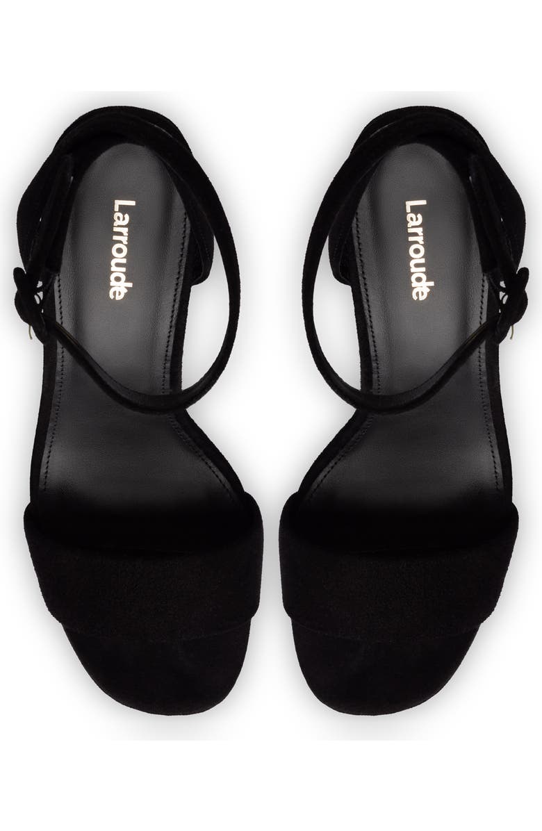 Larroudé Dolly Ankle Strap Platform Sandal, Alternate, color,