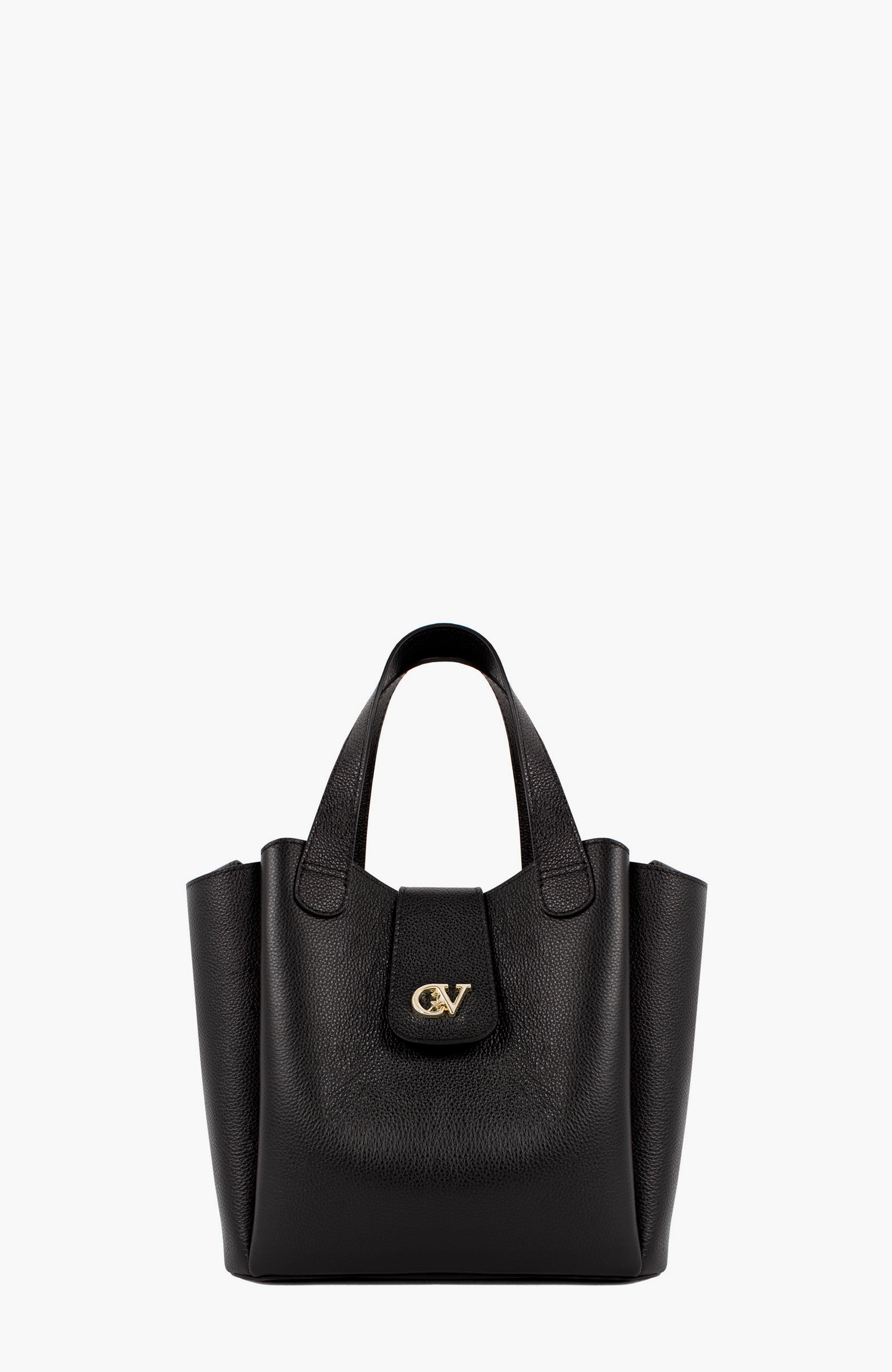 Signature CV By Cavalinho Leather Handbag 646, Main, color, Black