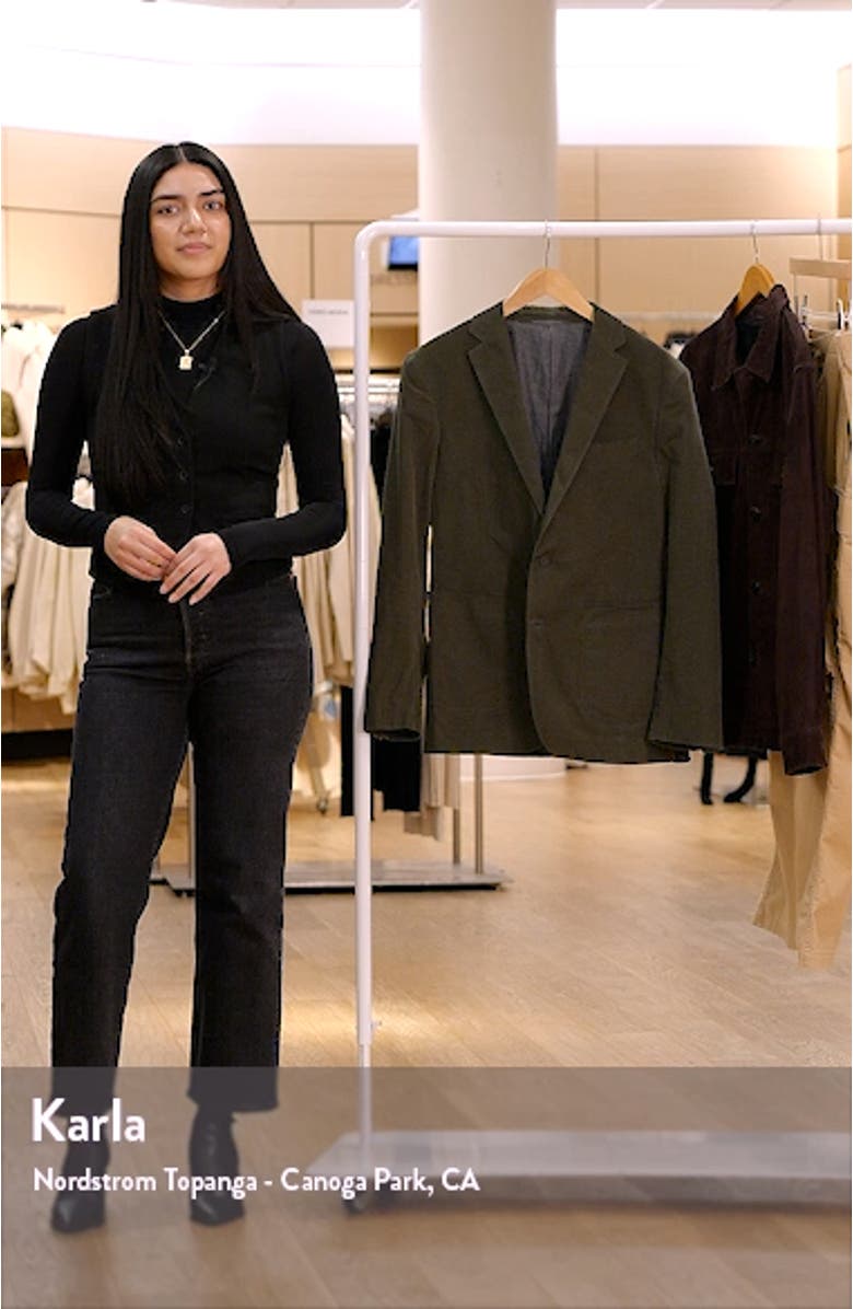 Saint Bathans Cotton Corduroy Sport Coat, sales video thumbnail