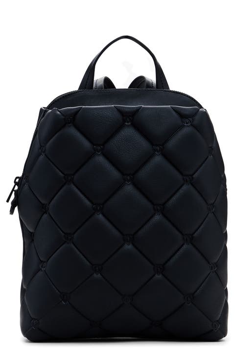 Faux Leather Backpack