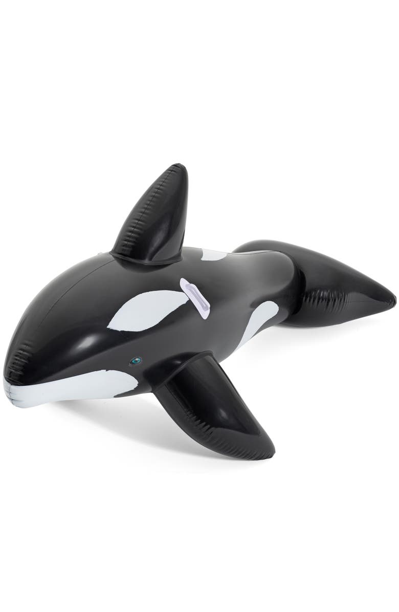 Bestway Jumbo Whale Rider Inflatable Pool Float, Main, color, Multicolored