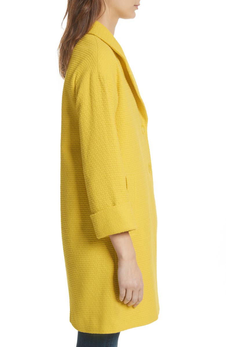 Helene Berman Rever Lapel Coat, Alternate, color,