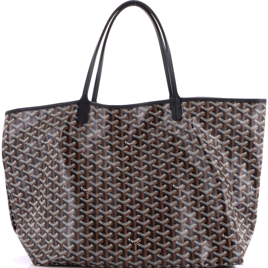 Pre-owned Goyard Goyard Saint Louis Tote Coated Canvas Gm In Multi