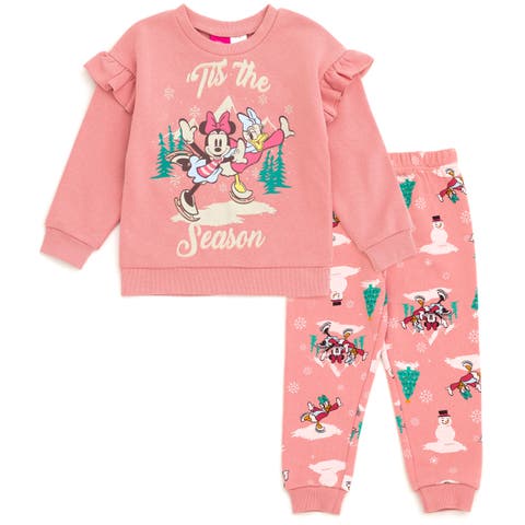 Fleece Sweatshirt & Pants Set