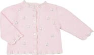 Cuclie Rosette Knit Cardigan