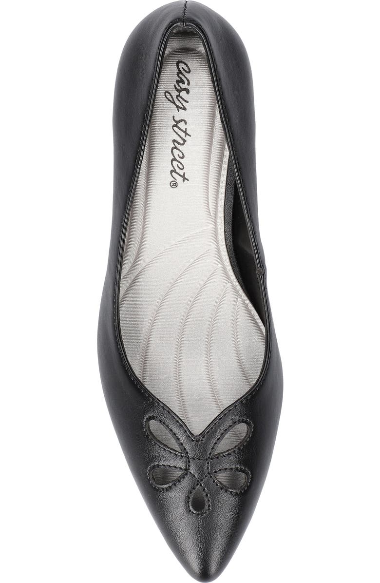 EASY STREET Pat Pointed Toe Pump, Alternate, color, Black