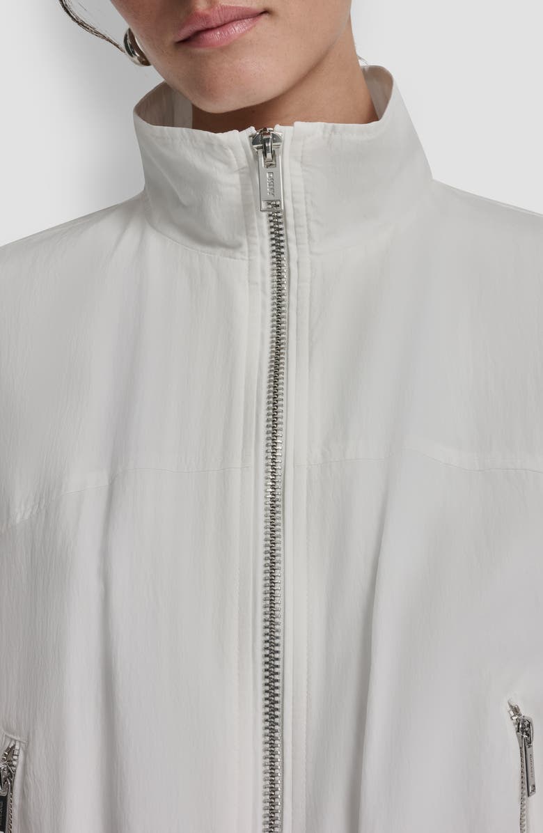 DKNY 1989 Logo Jacket, Alternate, color, Ivory