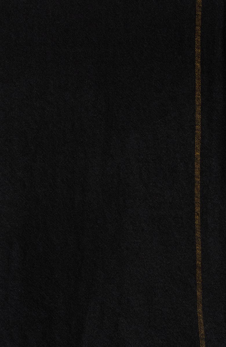 Longchamp Shop It Cashmere Scarf, Alternate, color, Black