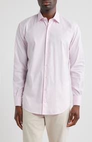 Peter Millar Langley Stripe Crown Lite Performance Twill Button-Up Shirt
