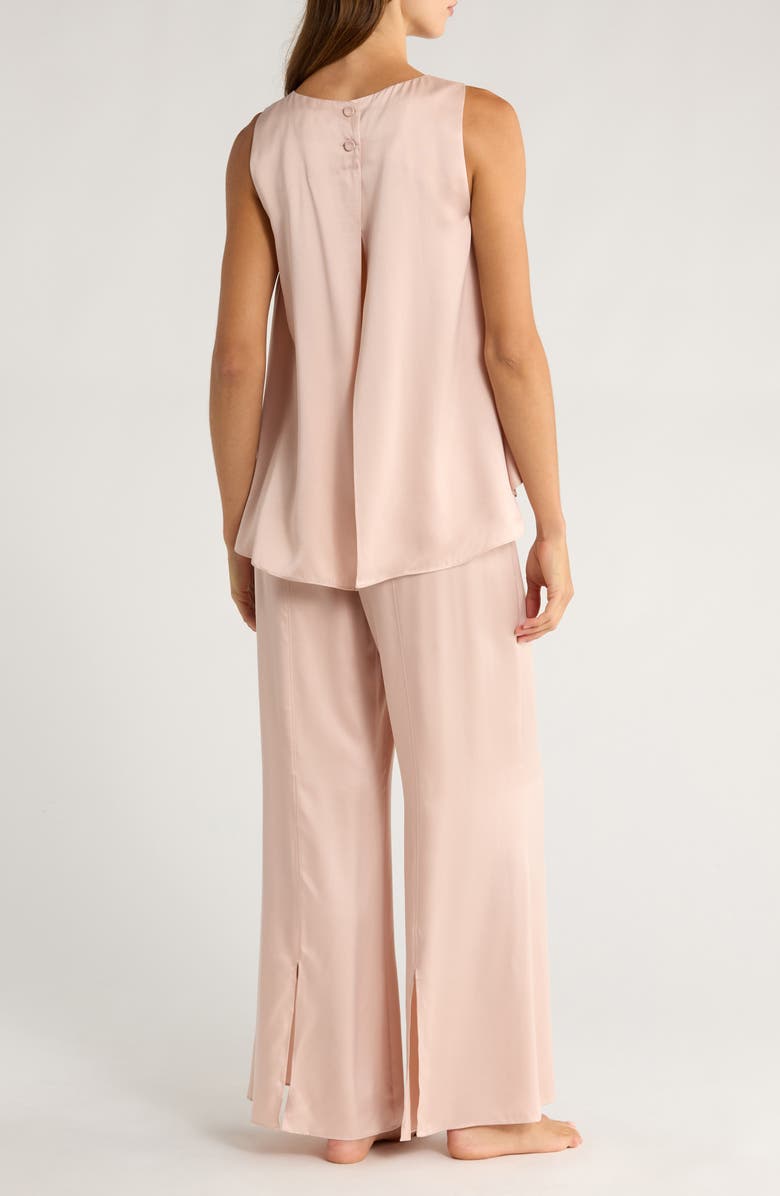 Lunya Washable Silk Pajamas, Alternate, color, Soft Pink