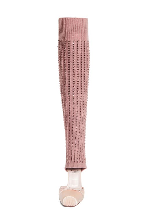 Christian Louboutin Cassia Annmac Leg Warmer Hybrid Pump In Multi