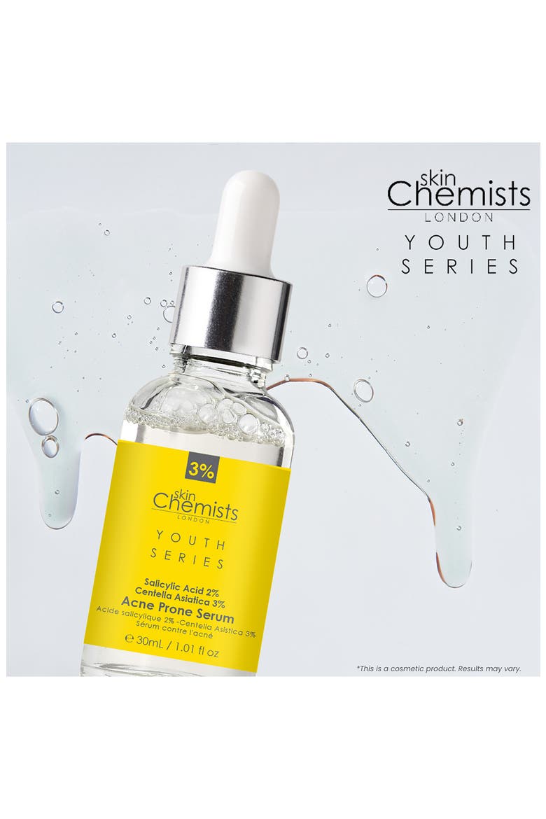 Salicylic Acid & Centella Asiatica Facial Serum 30ml for Acne Prone Skin, Alternate, color, NO COLOR