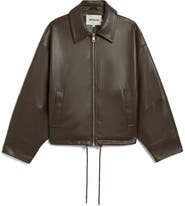 Apparis Ada Faux Leather Bomber Jacket