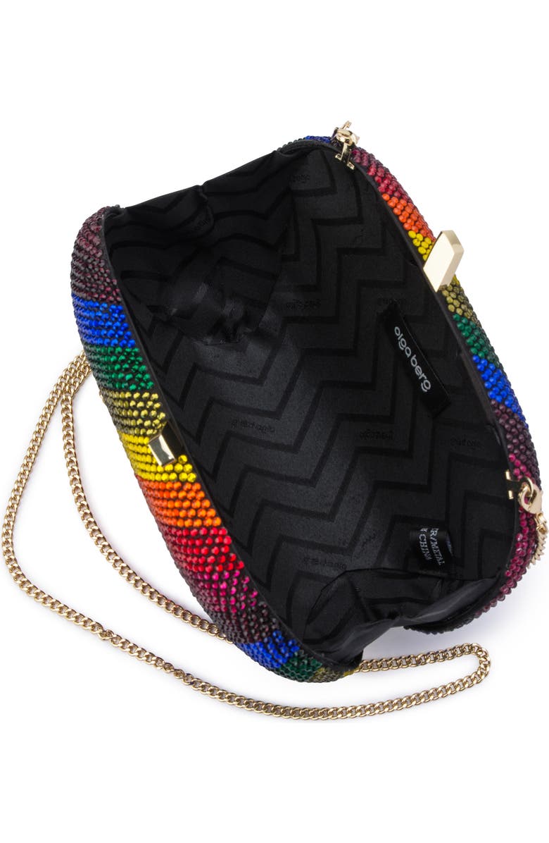 Olga Berg Pot of Gold Rainbow Clutch, Alternate, color,