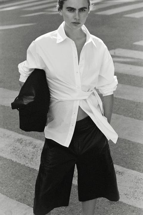 Tie-detail Shirt