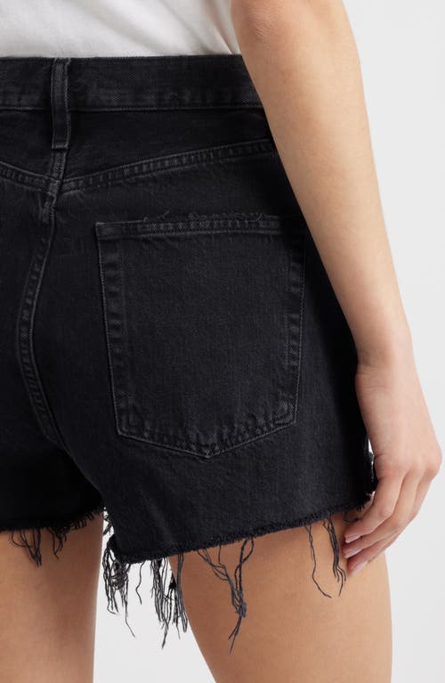 FRAME FRAME THE DARE HIGH WAIST DENIM CUTOFF SHORTS