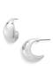 Waterproof Chubby Tapered Hoop Earrings