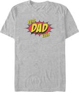 Lost Gods Men's Lost Gods Comic Best Dad Ever Graphic T-Shirt