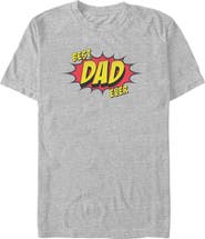 Lost Gods Men's Lost Gods Comic Best Dad Ever Graphic T-Shirt