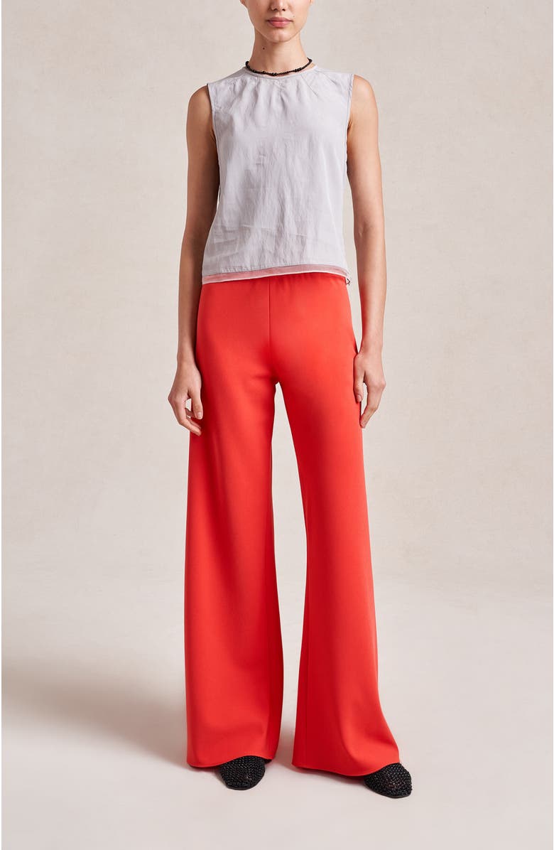 La Ligne Colby Pant, Main, color, Tomato