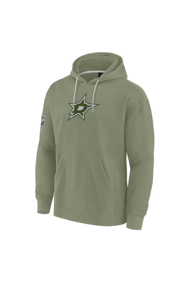 Men's Fanatics Olive Dallas Stars Elements Pace Pullover Hoodie, Alternate, color, Olive