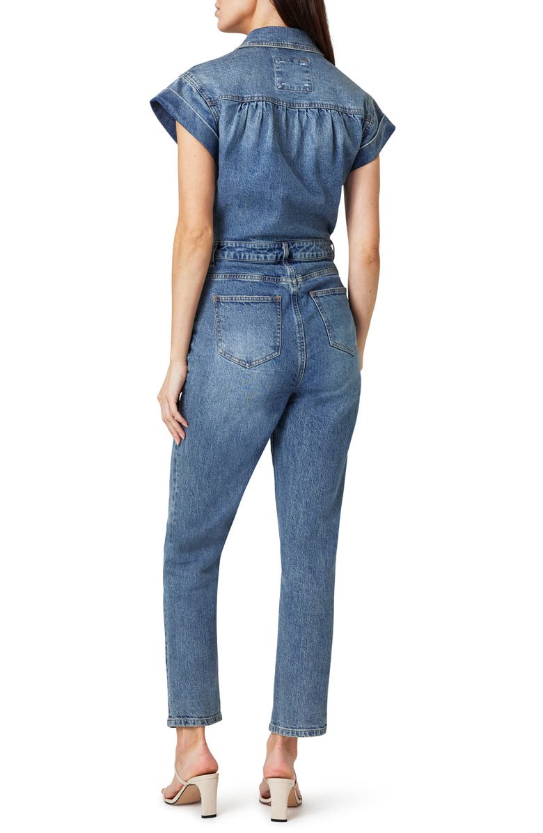 Habitual Denim Jumpsuit, Alternate, color, Pacific
