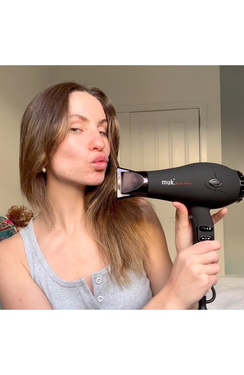 Muk Haircare 3900IR Dryer Black, Alternate, color, NO COLOR
