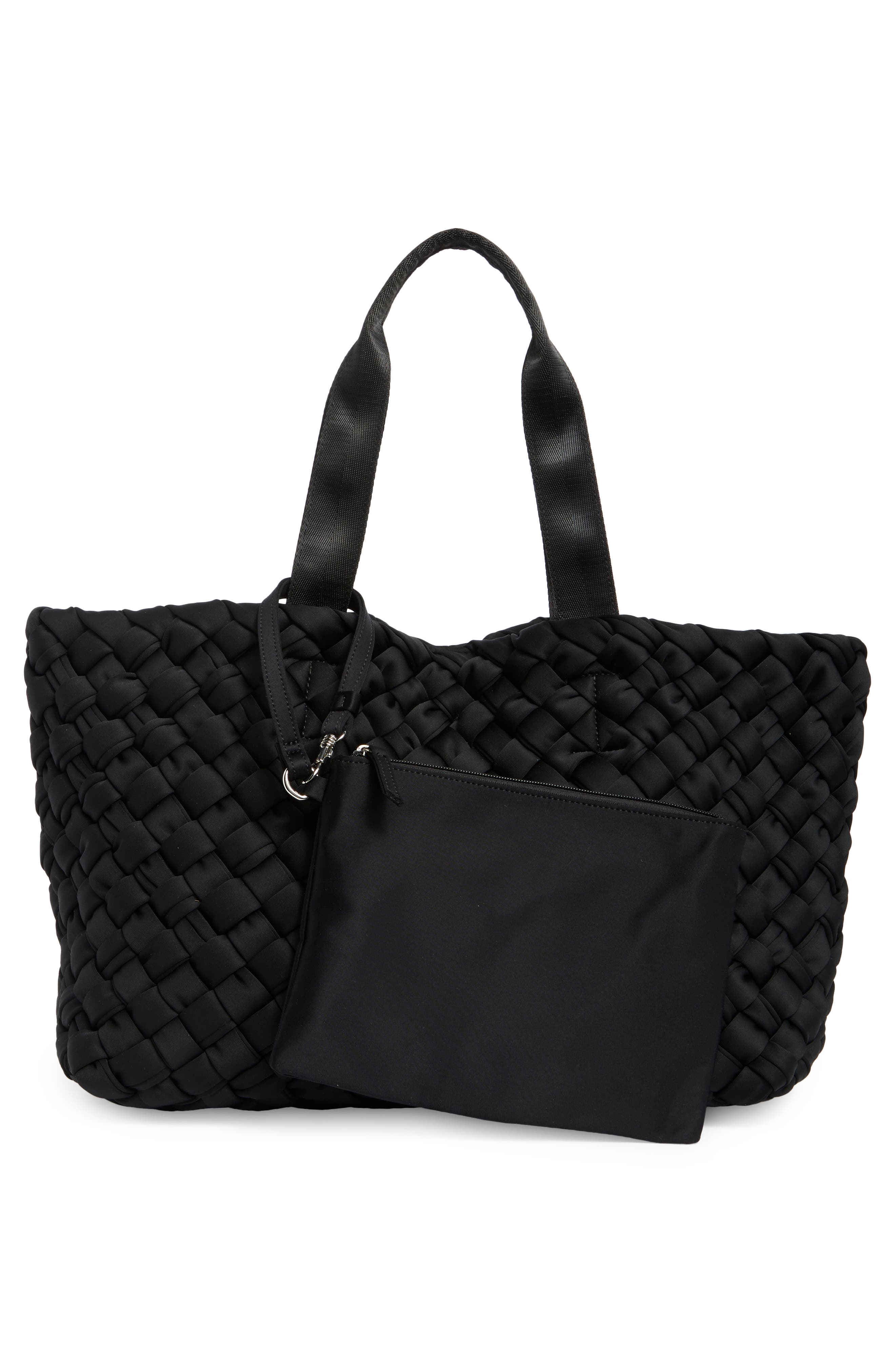 BCBG Woven Tote Bag, Alternate, color, 
