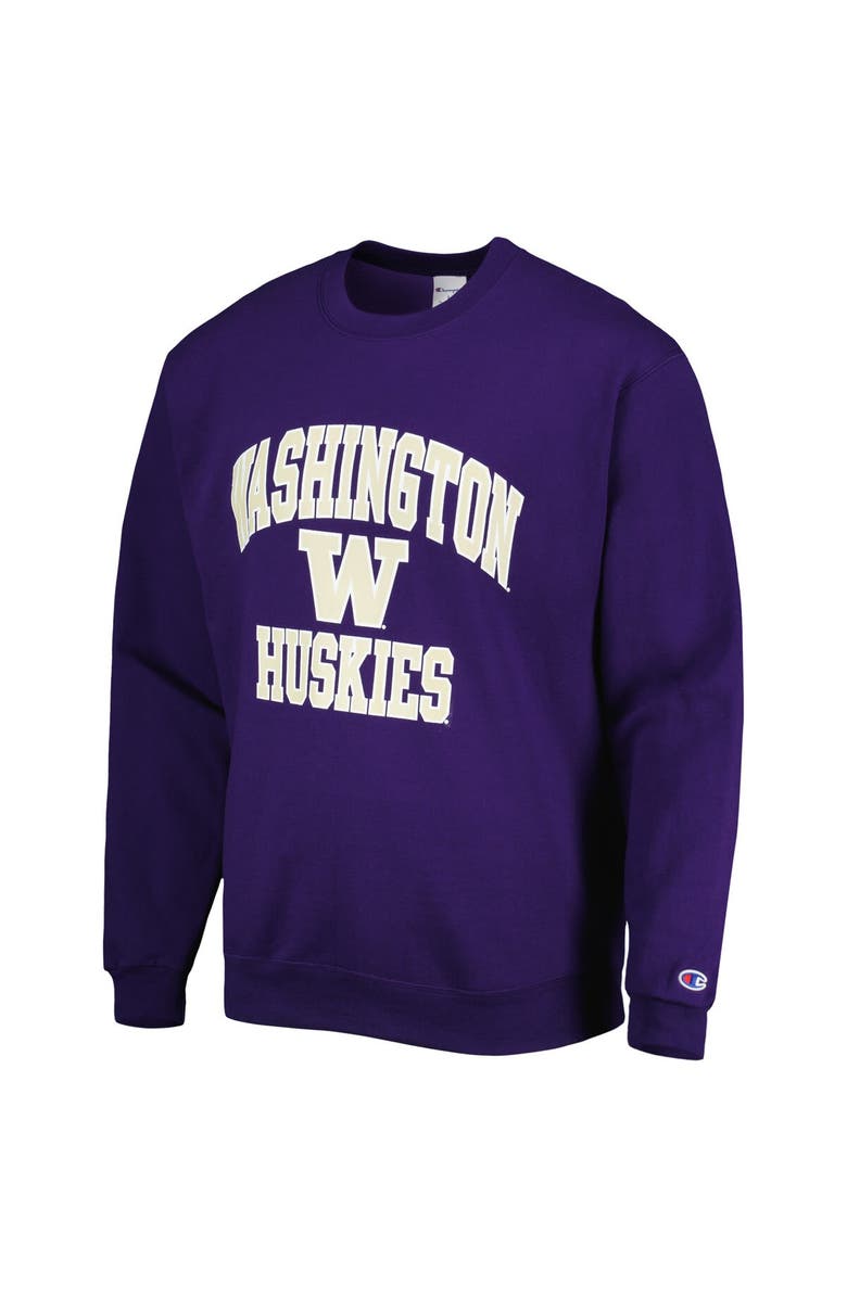 Champion Men's Champion Purple Washington Huskies High Motor Pullover Sweatshirt, Alternate, color, 