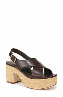 Vince Clementina Slingback Platform Sandal