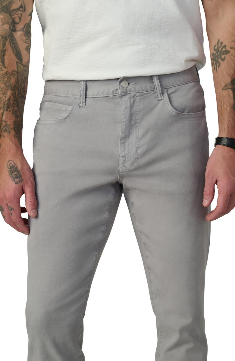Joe's The Asher Slim Fit Five-Pocket Twill Pants, Alternate, color, Ultimate Grey