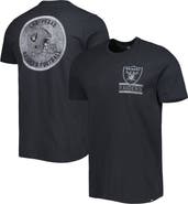 '47 Men's '47 Black Las Vegas Raiders Open Field Franklin T-Shirt