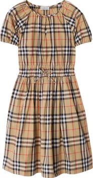 Burberry Check Cotton Dress