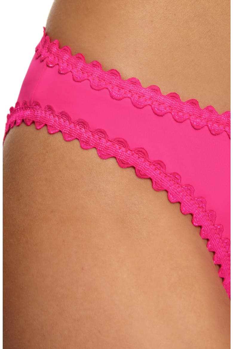 Bella Hipster Bikini Bottoms, Alternate, color, STRAWBERRY