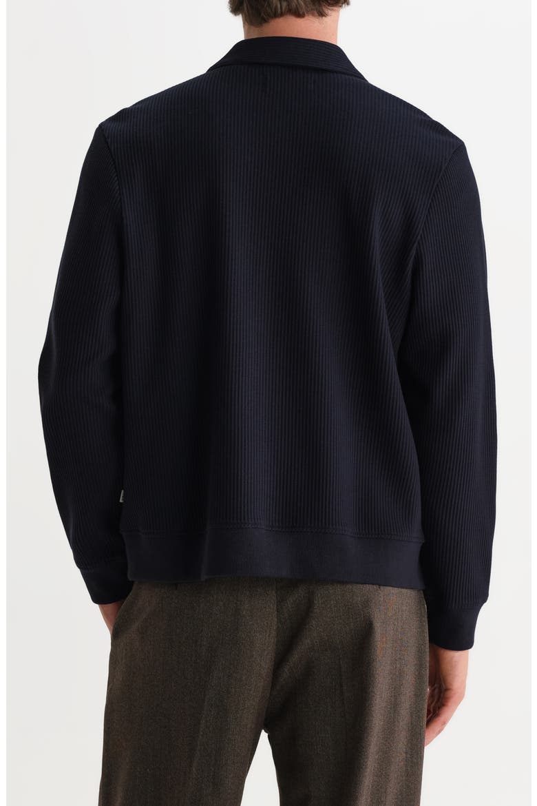 Hays Waffle Jersey Overshirt, Alternate, color, NAVY