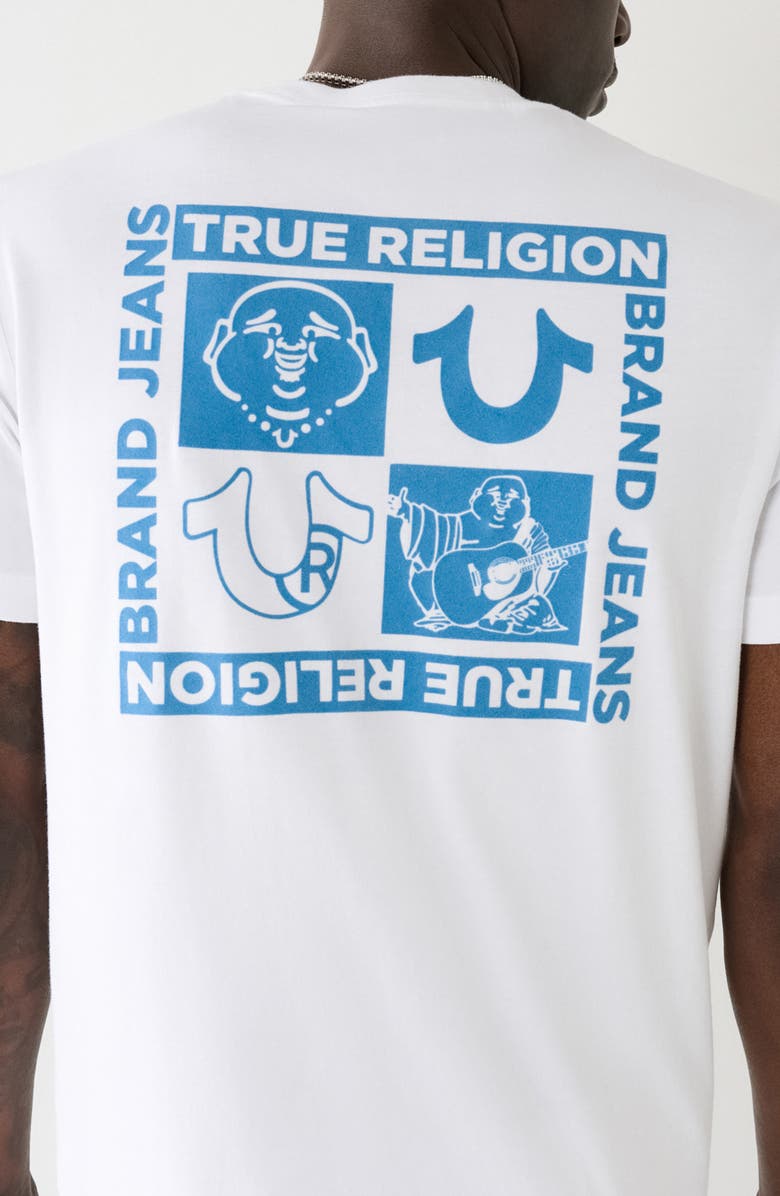 True Religion Cotton Crew Graphic T-Shirt, Alternate, color,