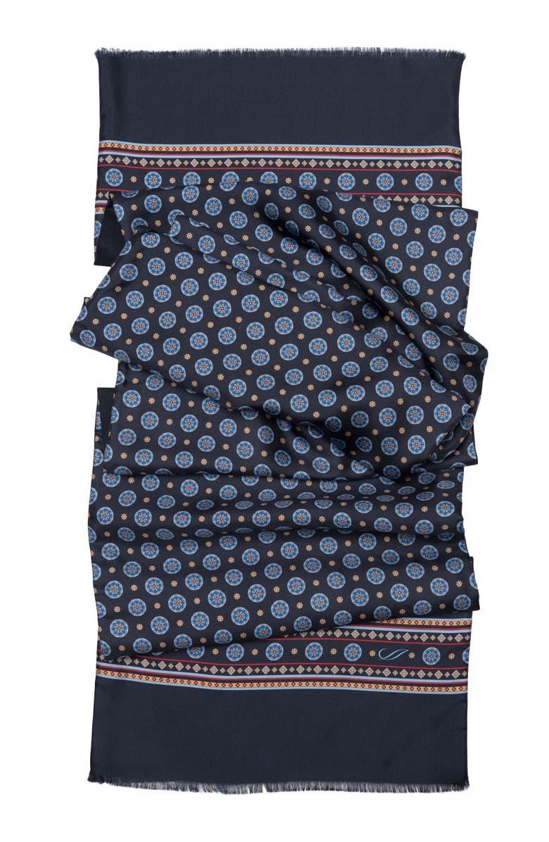 Elizabetta Palatino - Wool Backed Silk Scarf for Men, Alternate, color, 