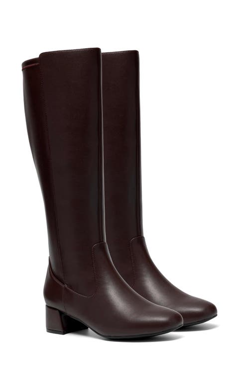 Iridessa Glow Leather Tall Boot