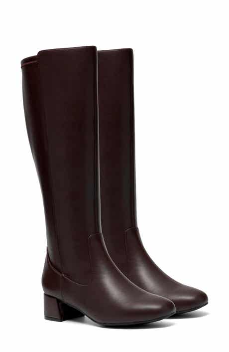 Iridessa Glow Leather Tall Boot