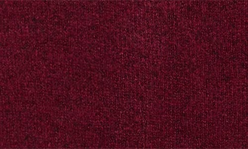 Cece Short Sleeve Bow Button Cardigan In Burgundy