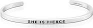 Mantra She Is Fierce bracelet
