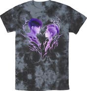 KPop Demon Hunters Mens KPop Demon Hunters Jinu and Rumi Love T Shirt
