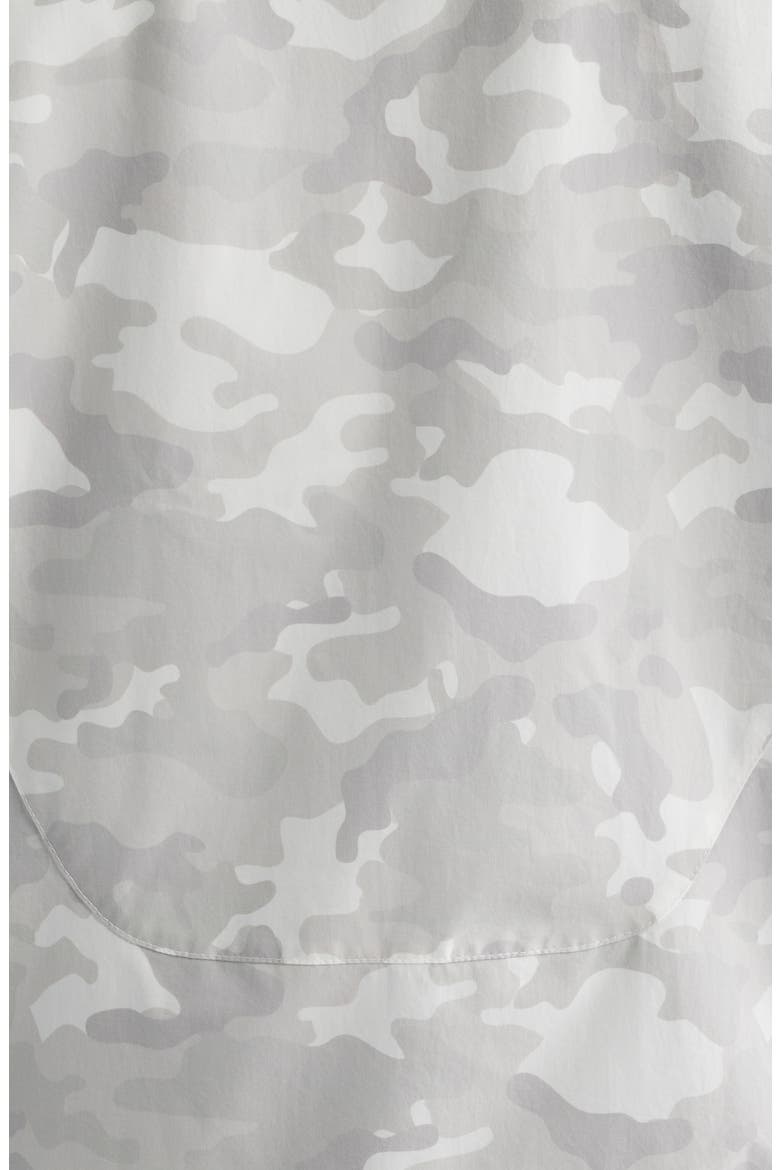 Parachute Camo Water Repellent Golf Windbreaker, Alternate, color, SNOW CAMO