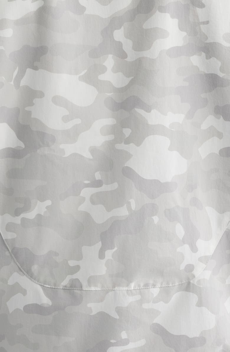 G/FORE Parachute Camo Water Repellent Golf Windbreaker, Alternate, color, Snow Camo