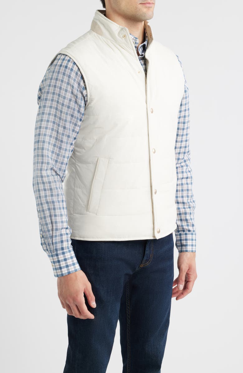 johnnie-O Sandhills Quilted Snap-Up Vest, Alternate, color, 