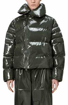 Rains Alta Vision Short Windproof & Waterproof Puffer Jacket