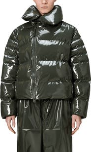 Rains Alta Vision Short Windproof & Waterproof Puffer Jacket