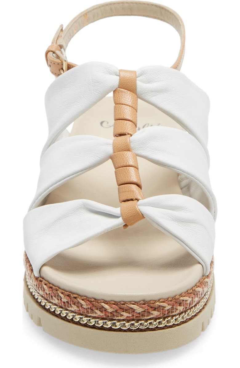 Amalfi by Rangoni Brent Sandal, Alternate, color, White Parmasoft