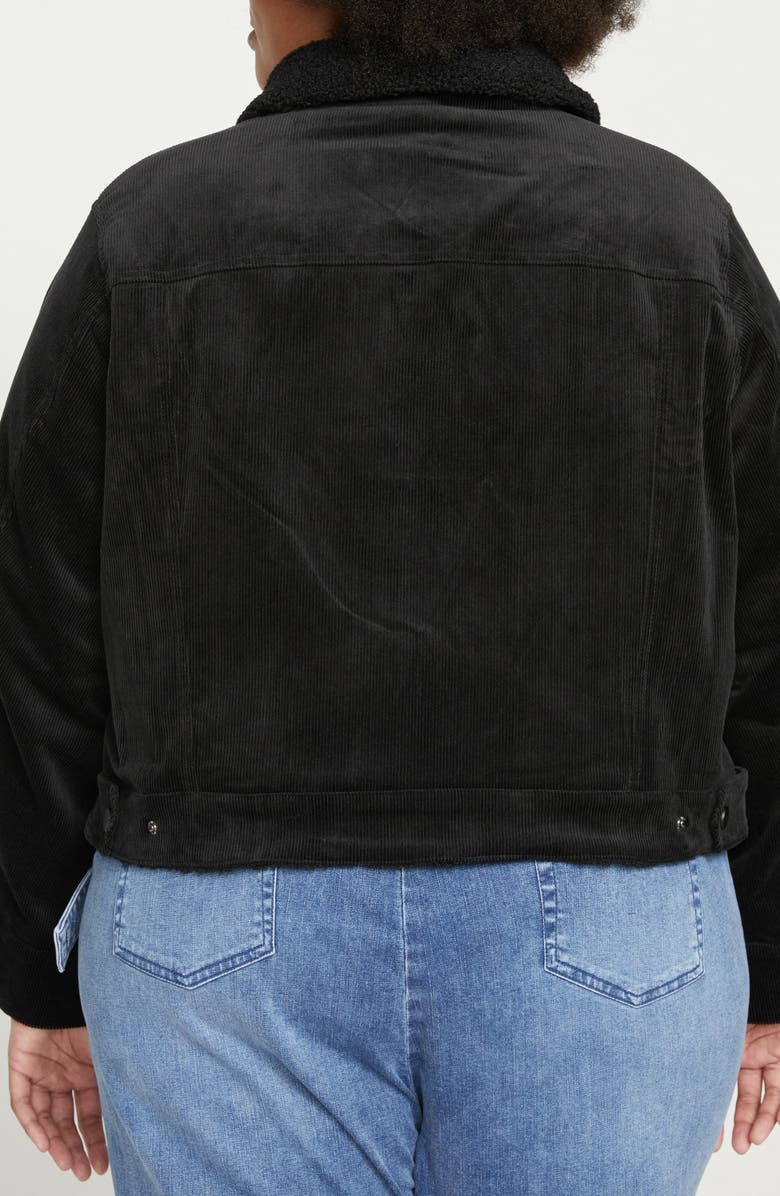 Universal Standard Parker Teddy Lined Stretch Corduroy Jacket, Alternate, color,